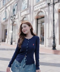 Alternative view of ÁO SƠMI NÚT TD CỔ TRÒN