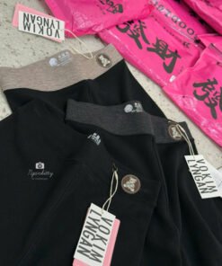 Alternative view of QUẦN LEGGING LOGO GẤU LƯNG MÀU