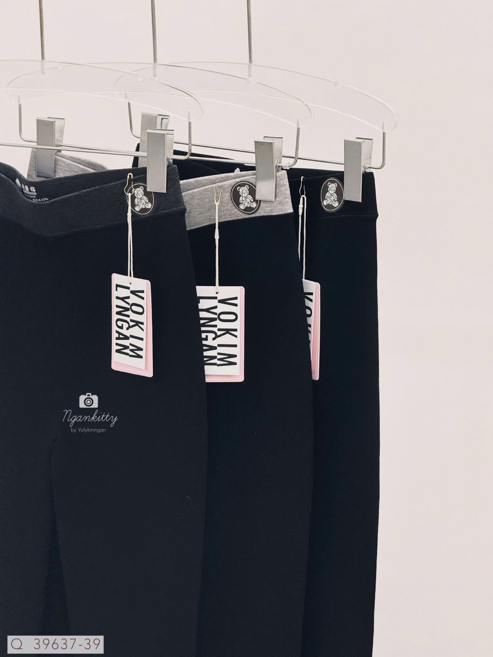 QUẦN LEGGING LOGO GẤU LƯNG MÀU - Hình ảnh 6