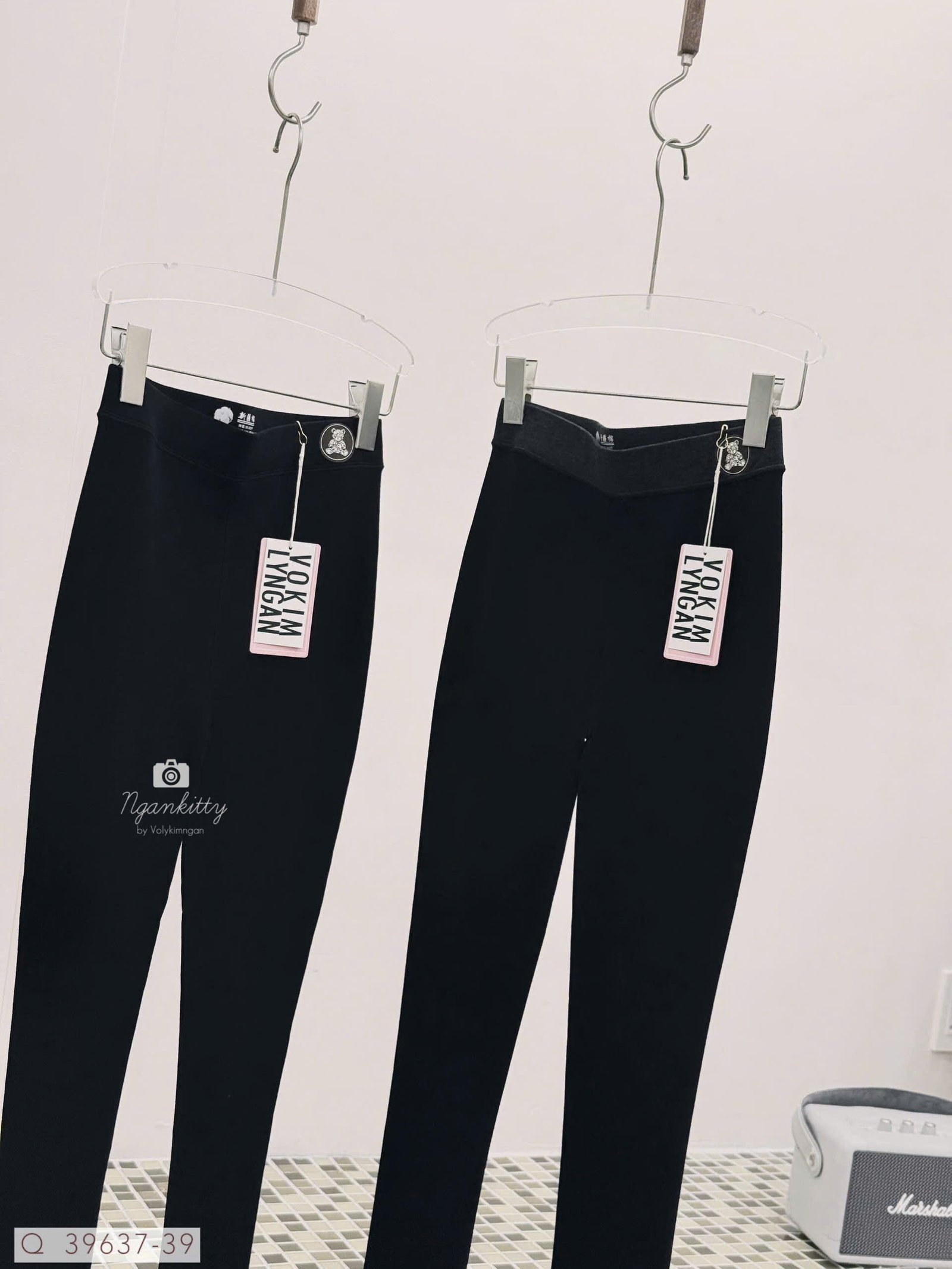 QUẦN LEGGING LOGO GẤU LƯNG MÀU - Hình ảnh 3