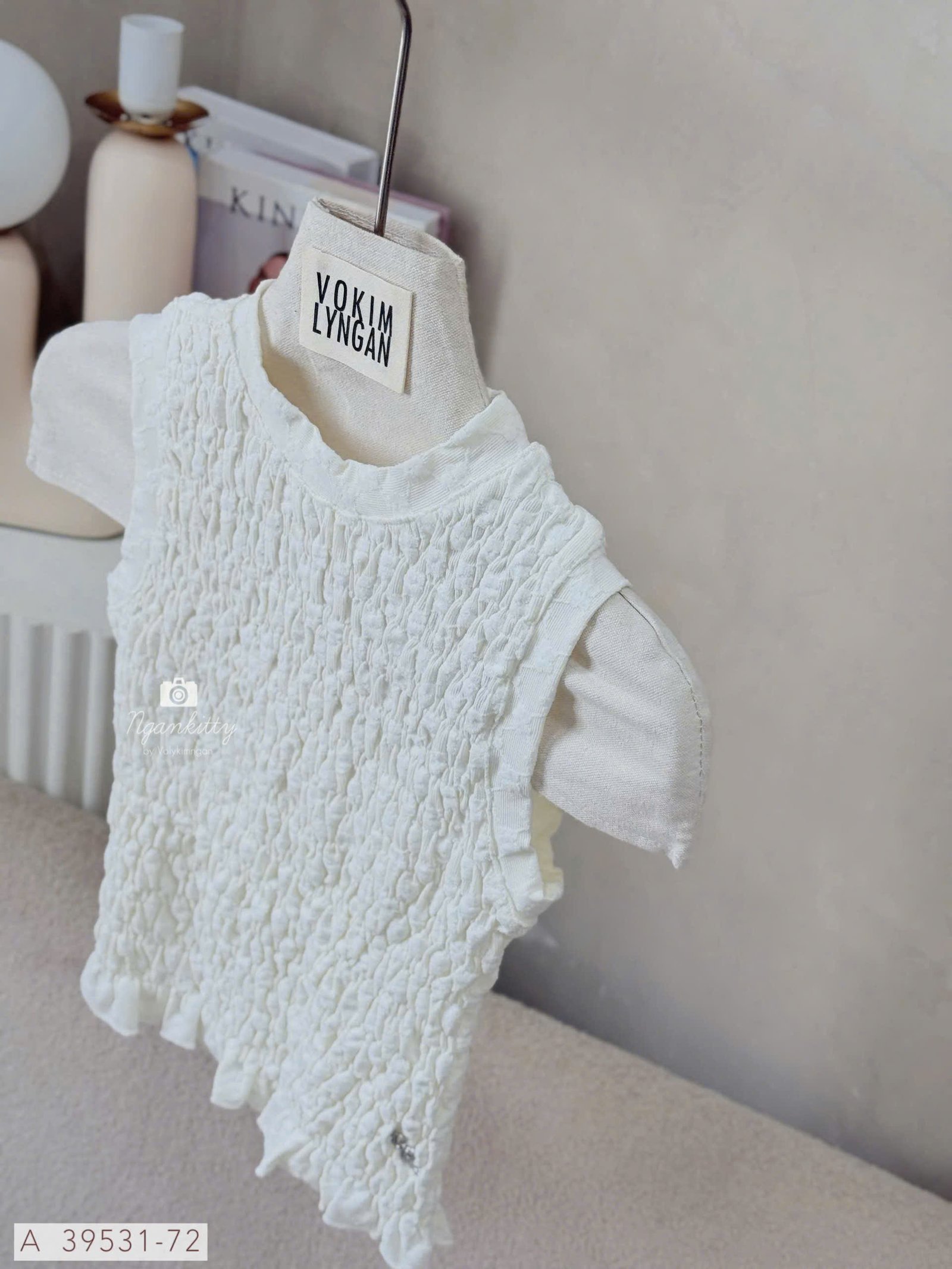 ÁO SN NHÚNG VIỀN BÈO - Hình ảnh 3