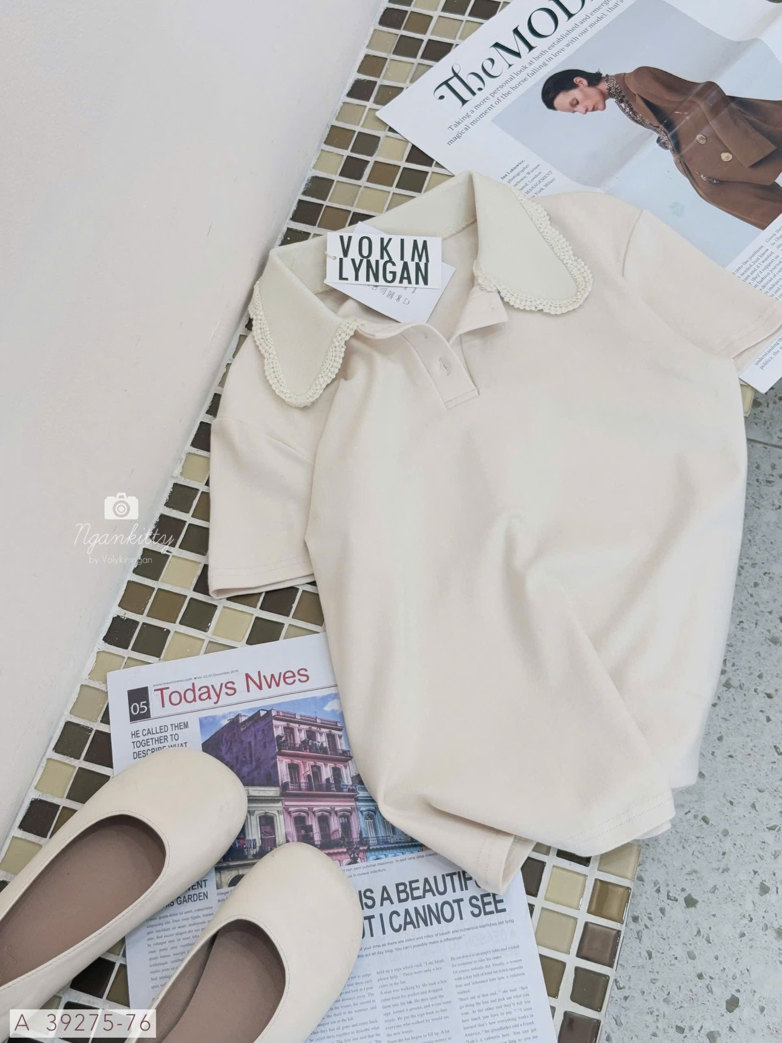 ÁO TRƠN CỔ SEN BÈO - Hình ảnh 10