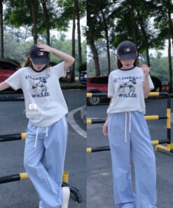 Alternative view of QUẦN SUÔNG DÙ SỌC HÔNG