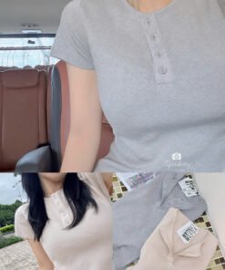 ÁO MONTERGI TAY CON HÀNG NÚT