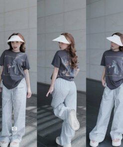 QUẦN SỌC SUÔNG CHUN TÚI HỘP