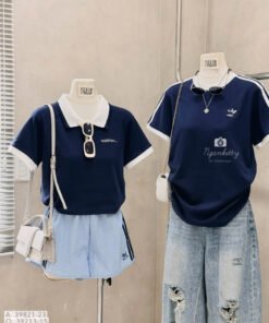 Alternative view of ÁO CROP POLO ADIDAS