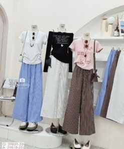 Alternative view of QUẦN SUÔNG CHUN SỌC NEW