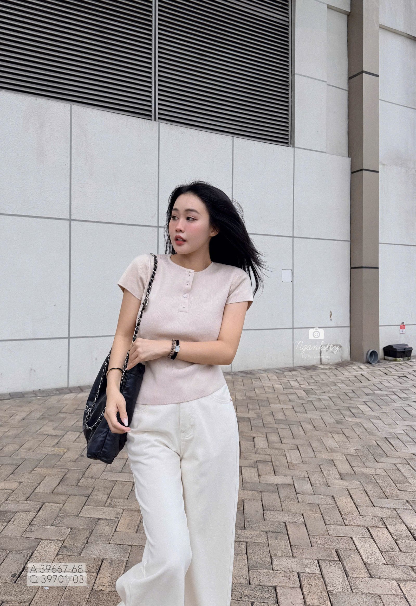 ÁO MONTERGI TAY CON HÀNG NÚT - Hình ảnh 2