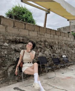 ÁO TRƠN VIỀN CHỈ NỔI