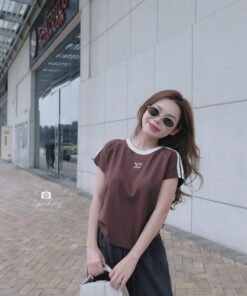 ÁO BABYTEE ADIDAS VIỀN
