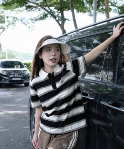 Alternative view of ÁO POLO SỌC ADIDAS