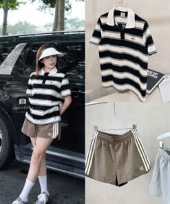 ÁO POLO SỌC ADIDAS