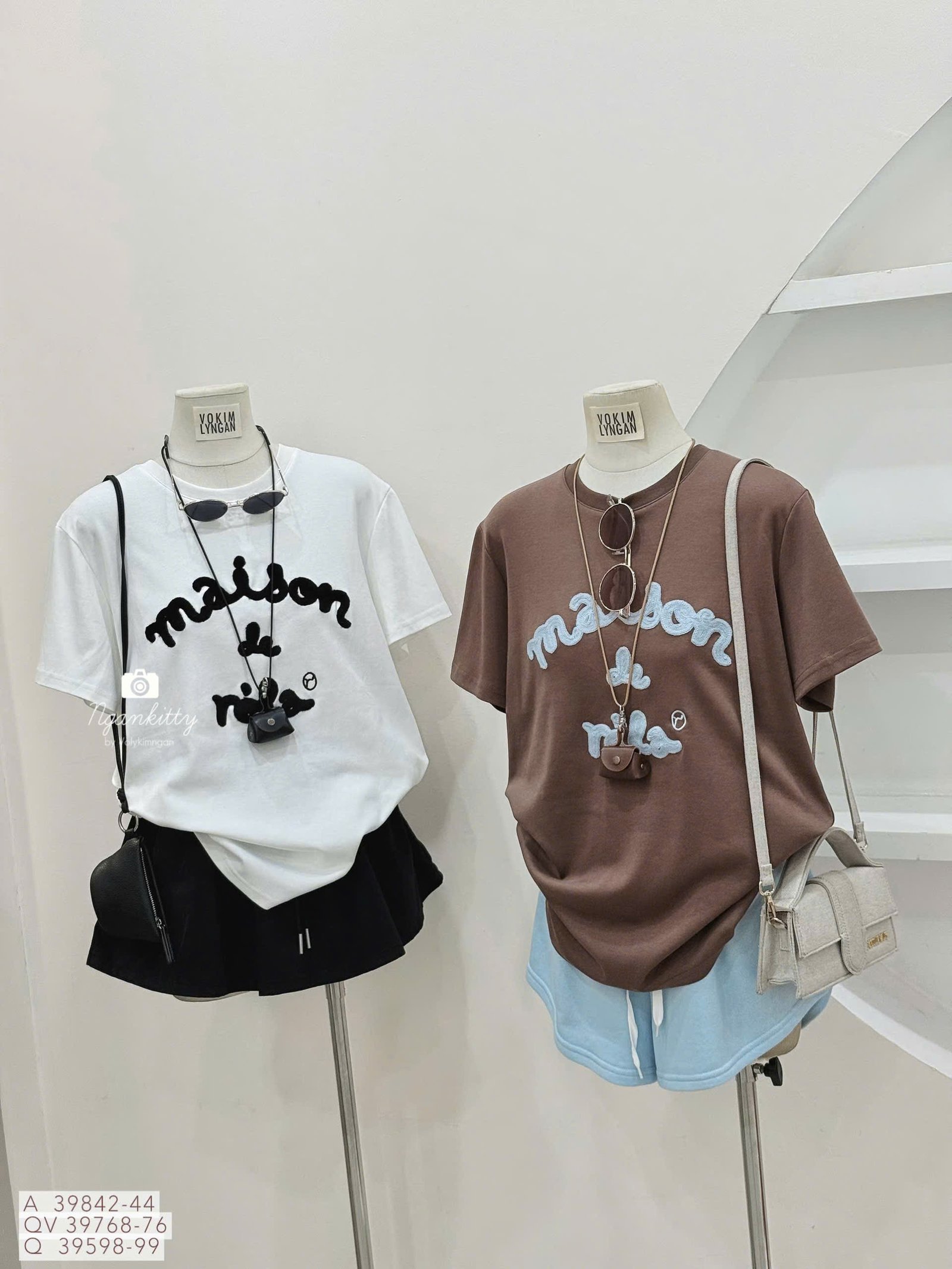 ÁO CHỮ DẬP LONG MAISON - Hình ảnh 8