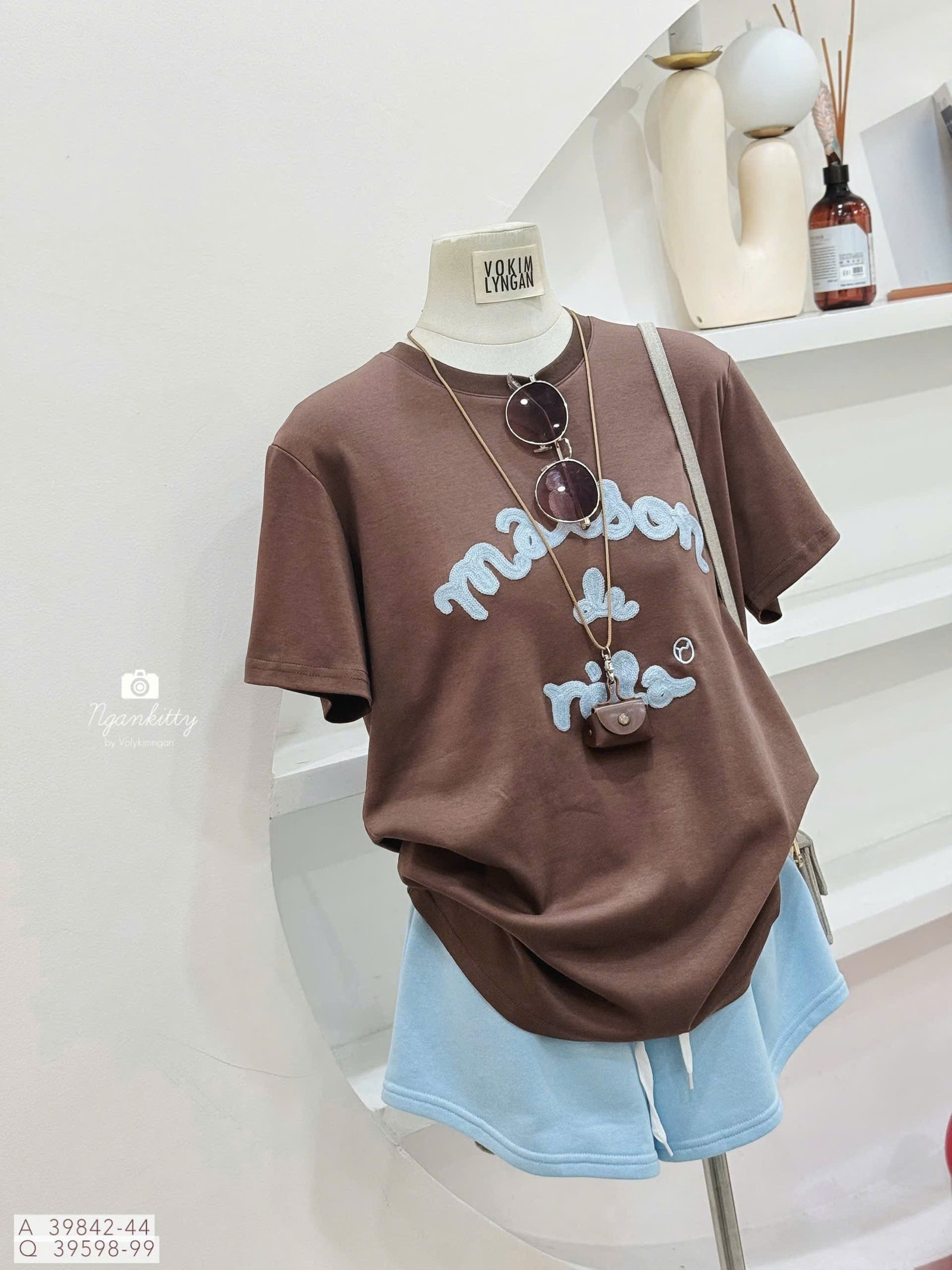 ÁO CHỮ DẬP LONG MAISON - Hình ảnh 10