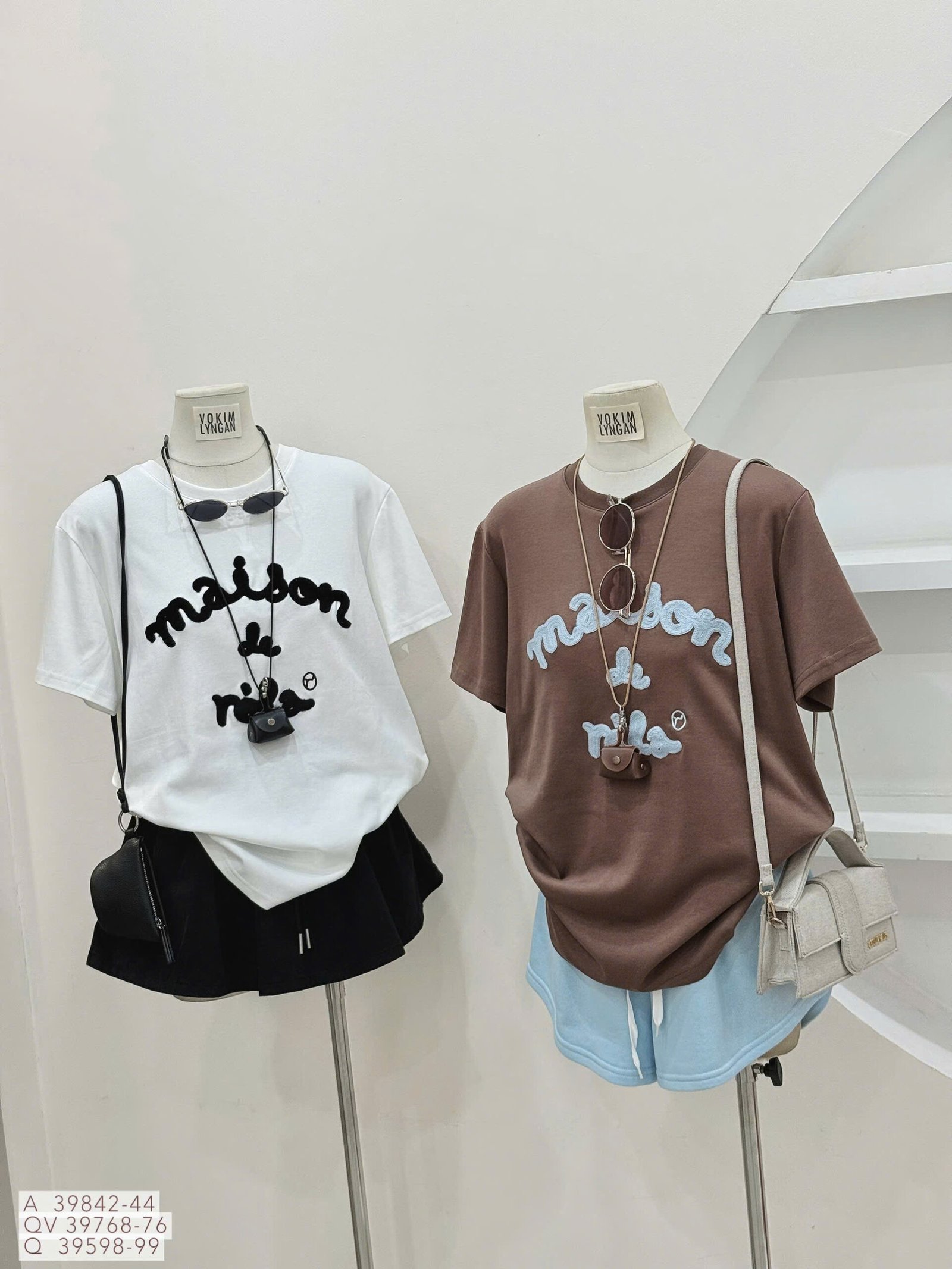 ÁO CHỮ DẬP LONG MAISON - Hình ảnh 18