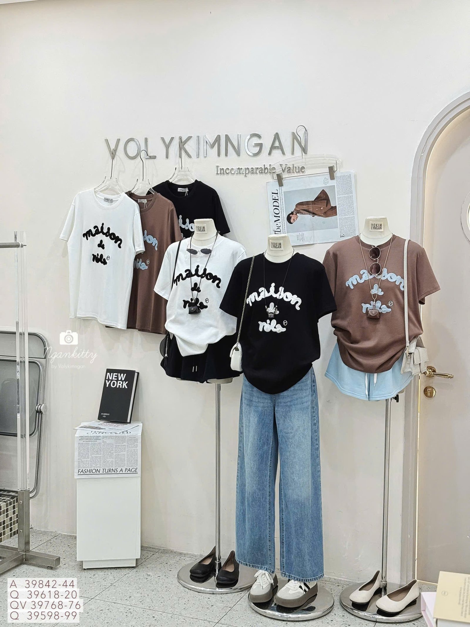 ÁO CHỮ DẬP LONG MAISON - Hình ảnh 4