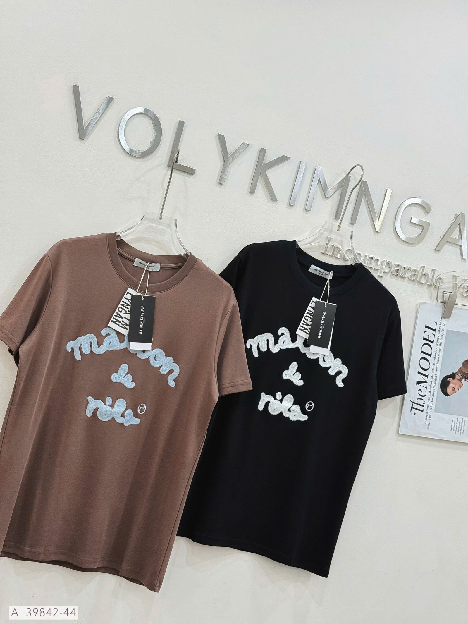 ÁO CHỮ DẬP LONG MAISON - Hình ảnh 12