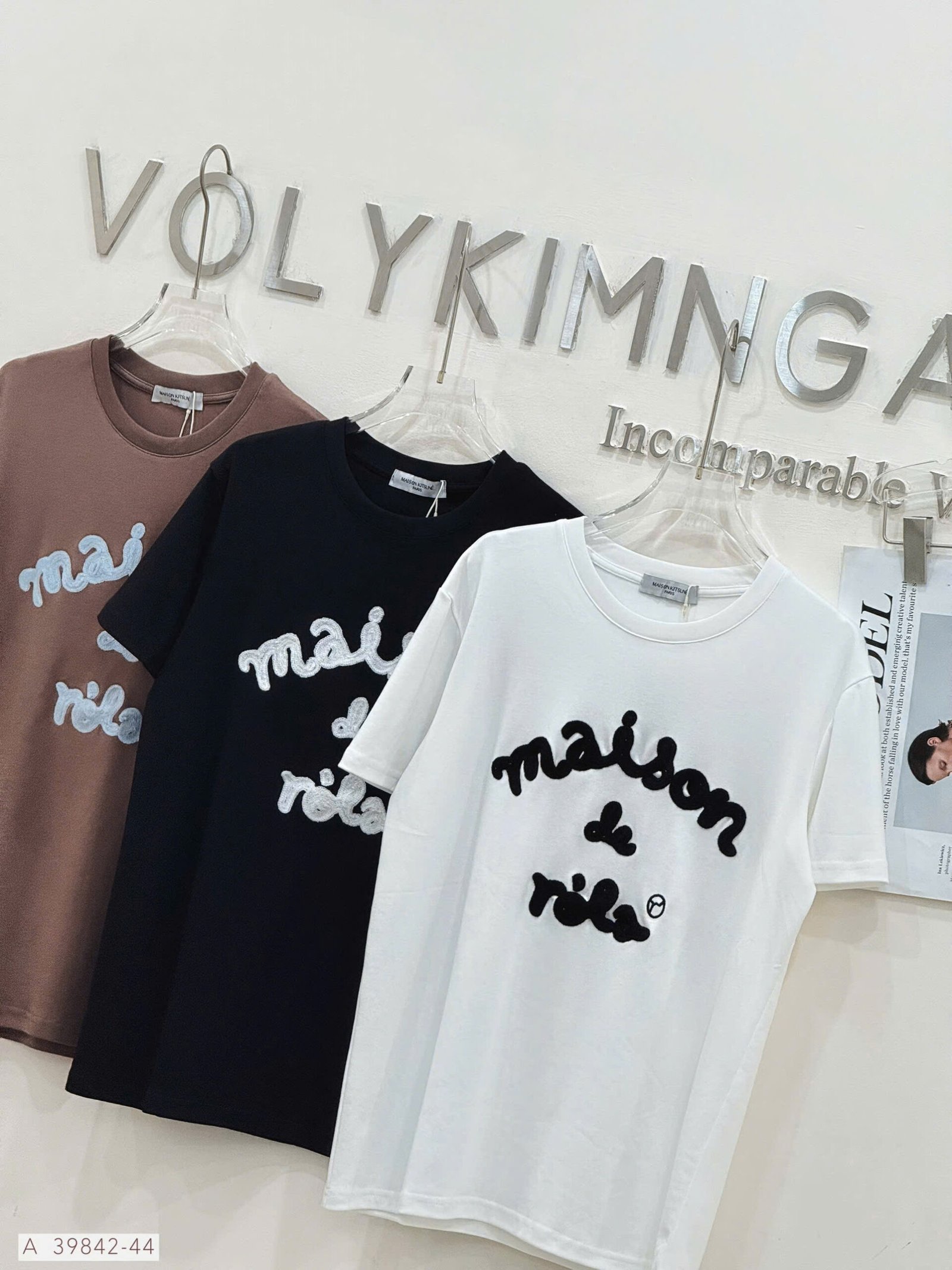 ÁO CHỮ DẬP LONG MAISON - Hình ảnh 13