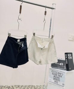 Alternative view of QUẦN SHORT JEAN MIX CHỈ NỔI