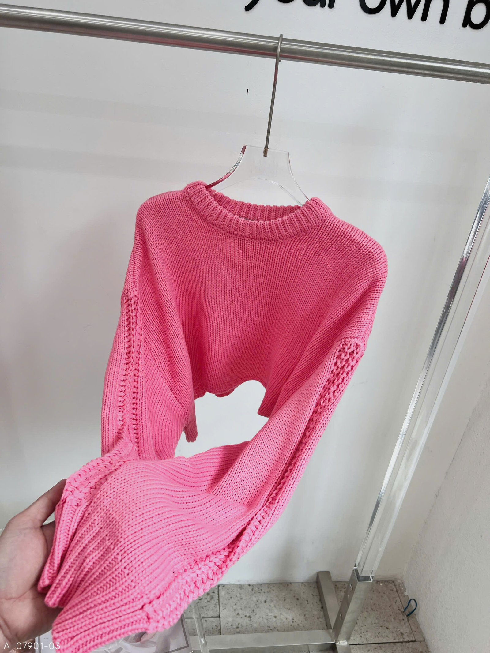 ÁO KNIT MÀU CANDY - Hình ảnh 2
