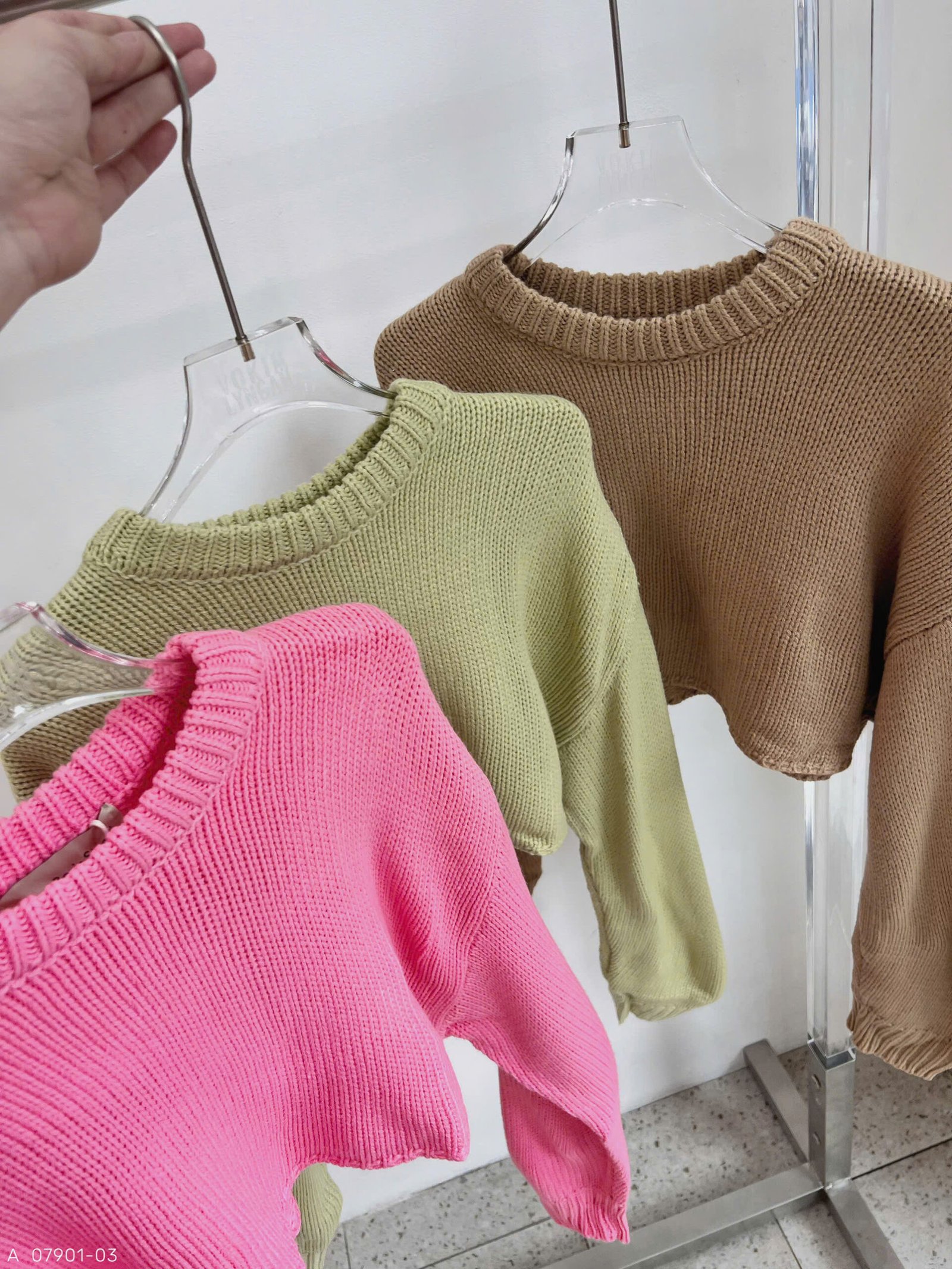 ÁO KNIT MÀU CANDY - Hình ảnh 5