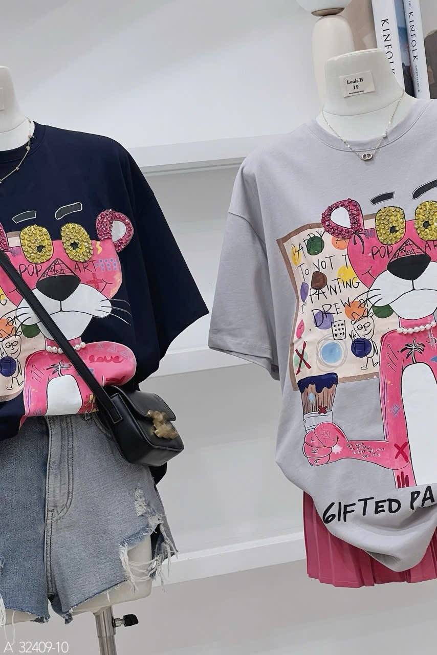 ÁO PHÔNG PANTHER MẮT ĐÁ - Hình ảnh 7