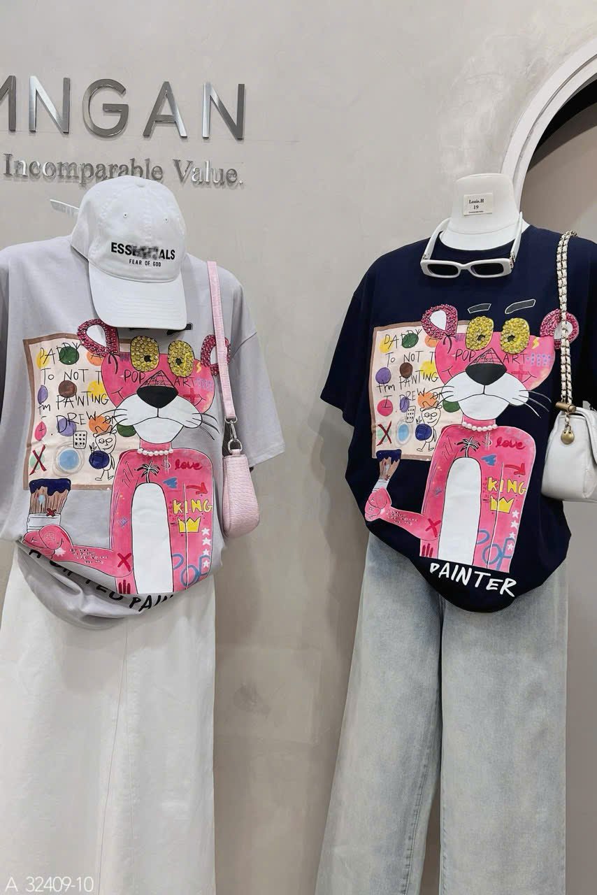 ÁO PHÔNG PANTHER MẮT ĐÁ - Hình ảnh 6