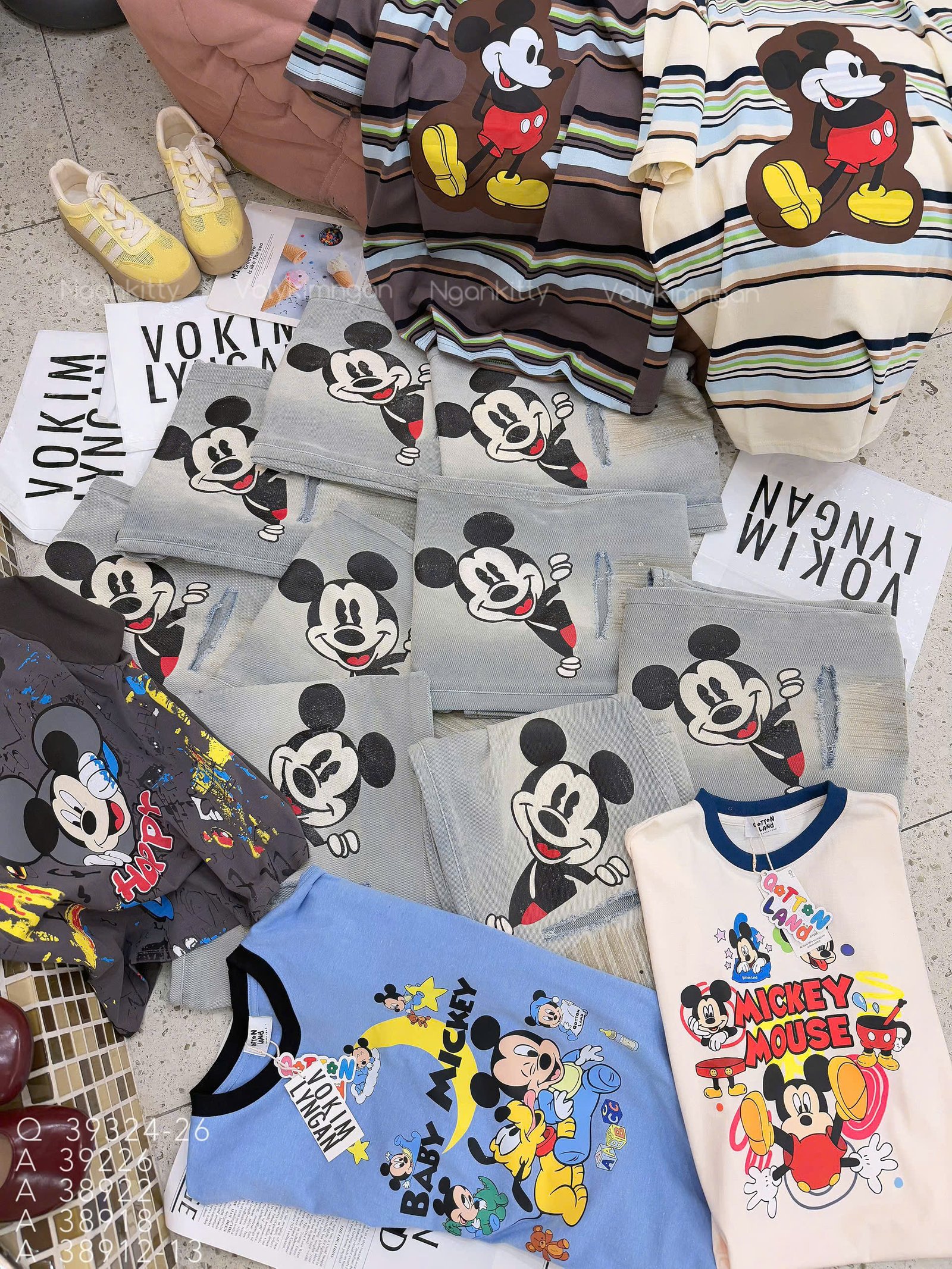 QUẦN SUÔNG BI MICKEY RÁCH - Hình ảnh 2