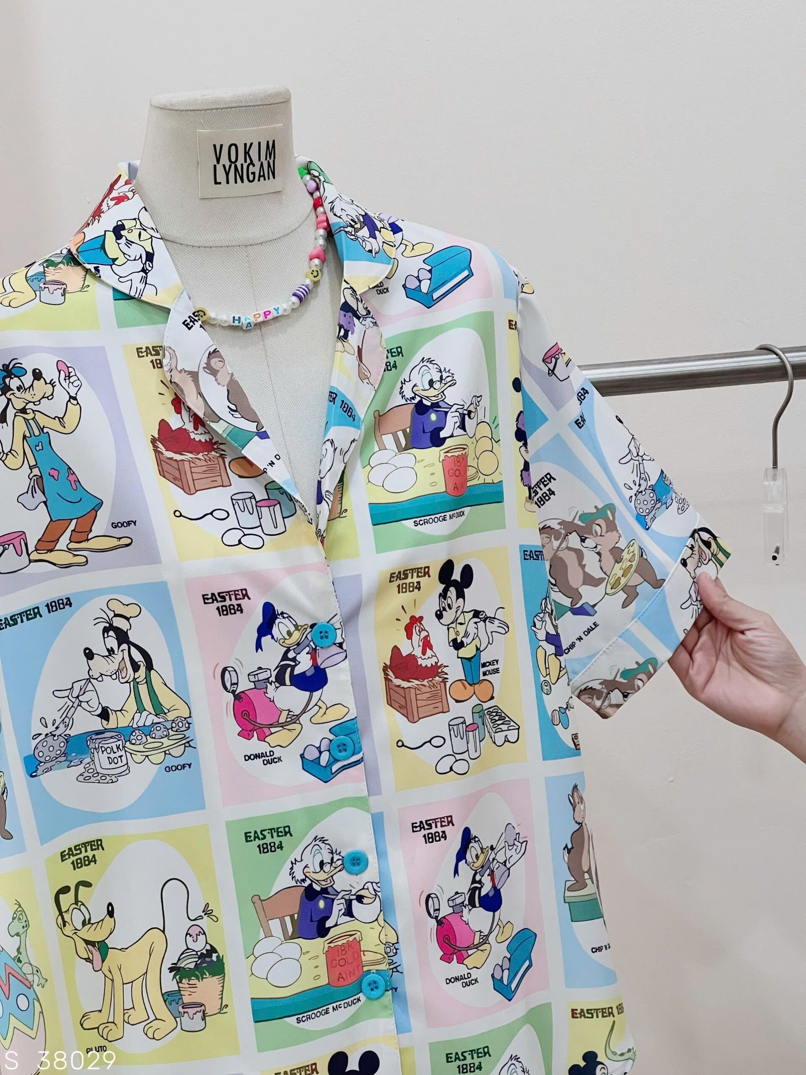 SET PIJAMA DÀI DISNEY EASTER - Hình ảnh 6