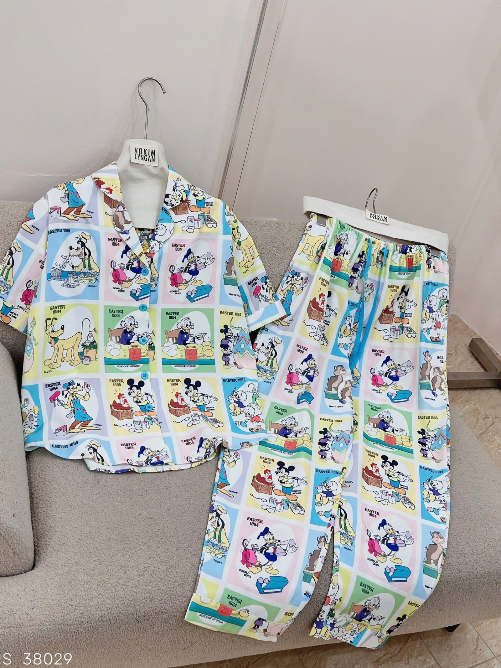 SET PIJAMA DÀI DISNEY EASTER - Hình ảnh 4