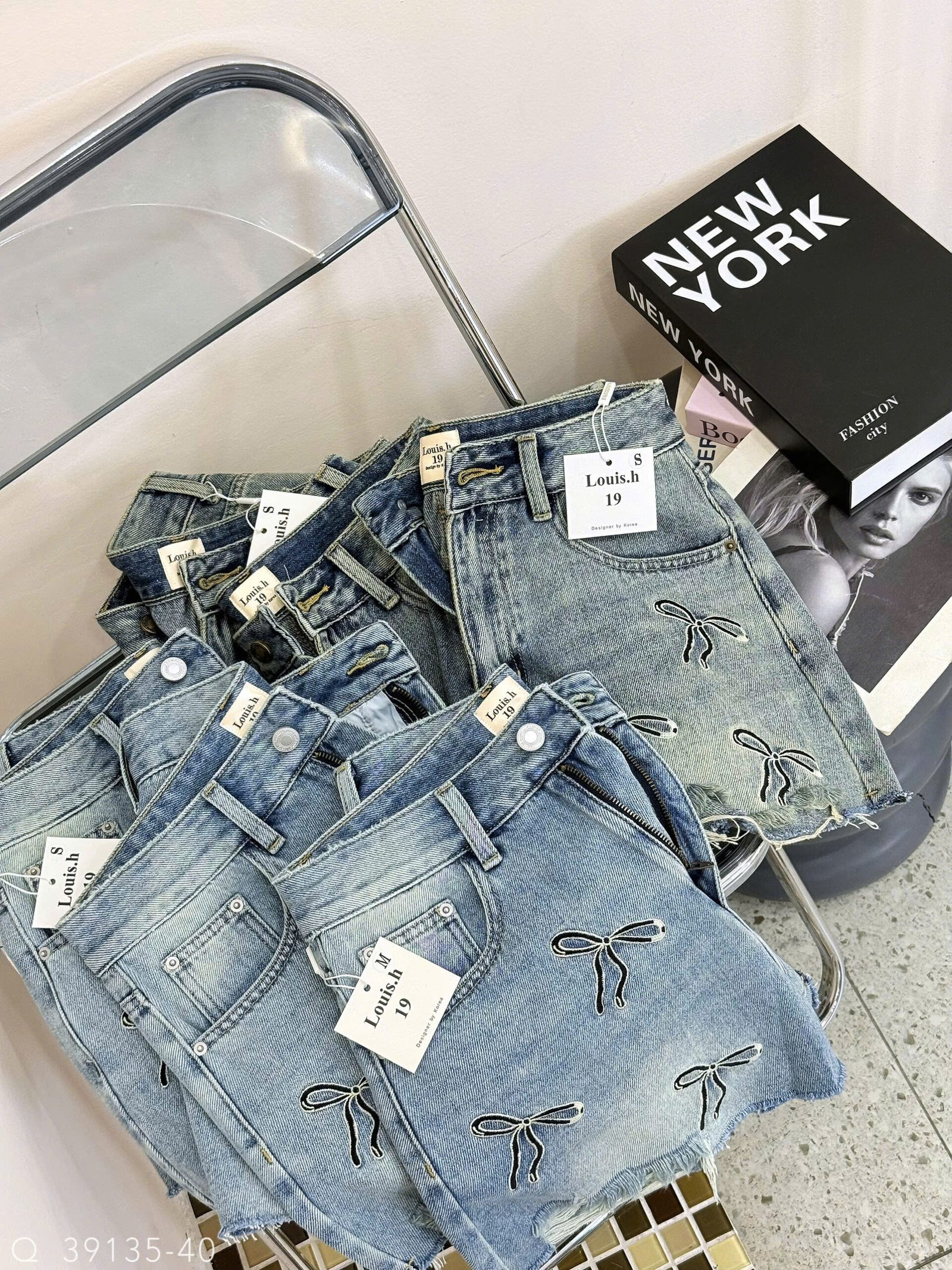 QUẦN SHORT JEAN NƠ