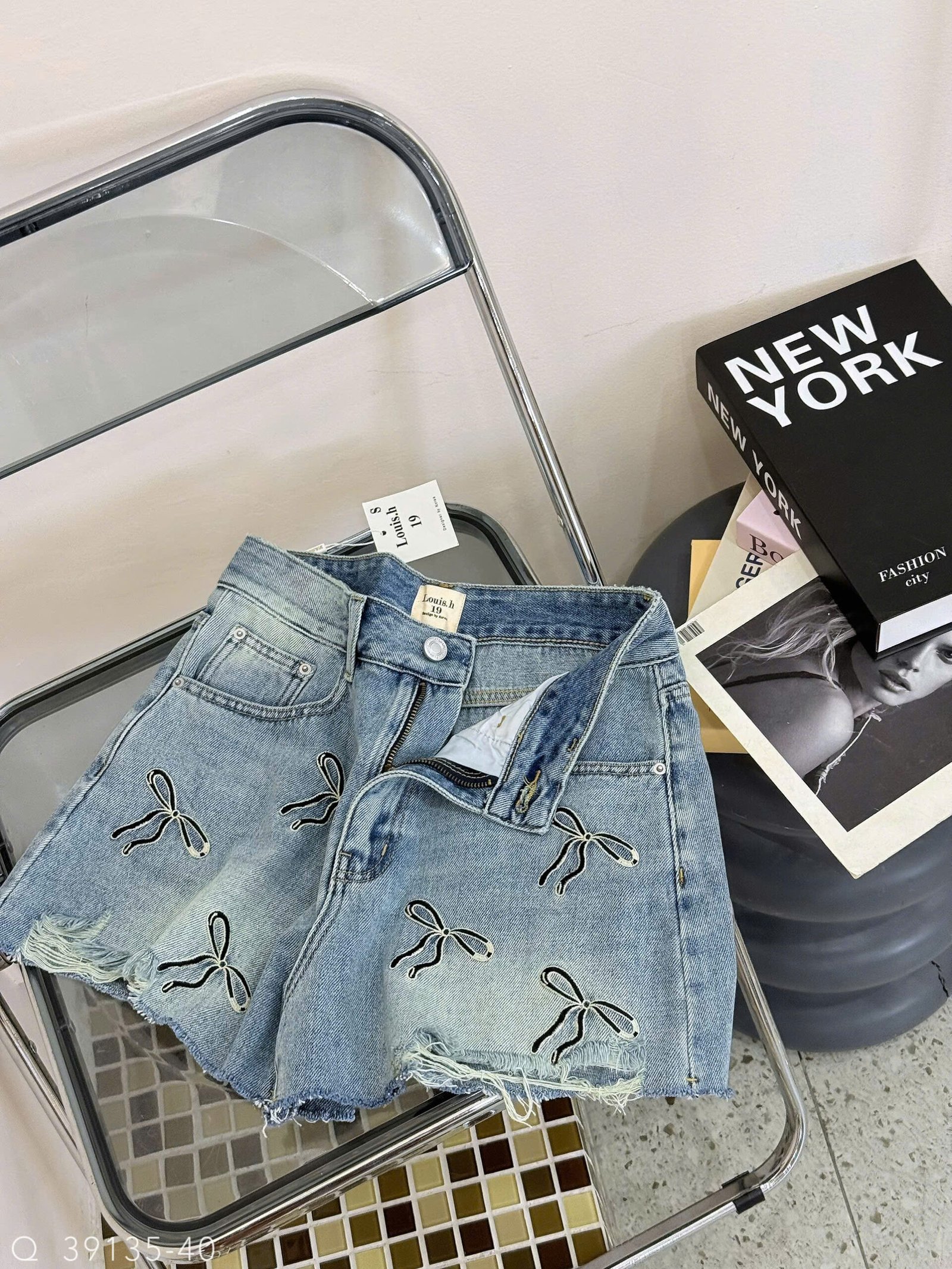 QUẦN SHORT JEAN NƠ - Hình ảnh 3