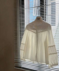 ÁO XÔ REN SƠMI TAY BỒNG