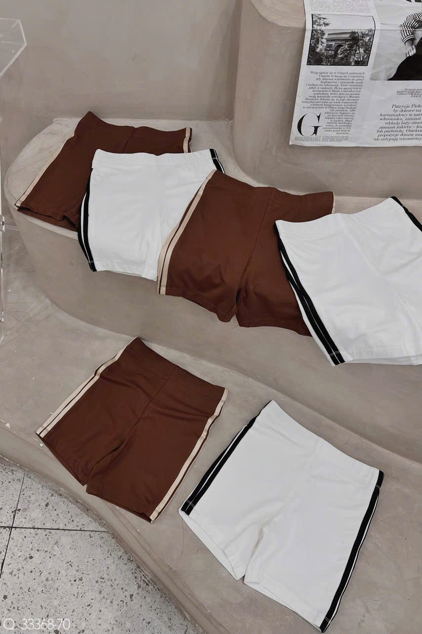 QUẦN SHORT BIKER SỌC - Hình ảnh 6