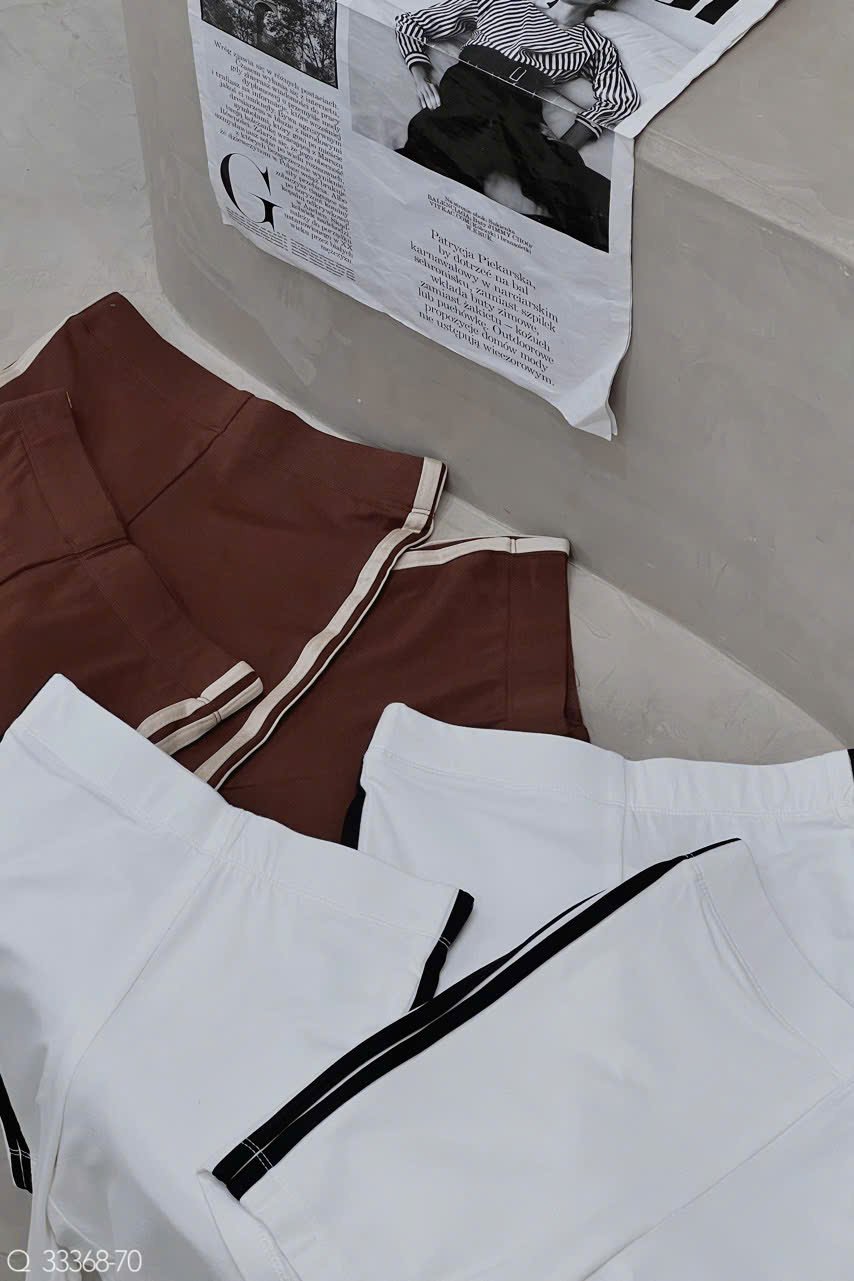 QUẦN SHORT BIKER SỌC - Hình ảnh 2