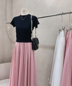 Alternative view of CHÂN VÁY DÀI XÒE LƯNG BẢN LOUIS.H