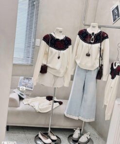 ÁO HOODIE KEM VIỀN CỔ CELINE