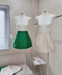 QUẦN VÁY KAKI LỤA 2 TÚI