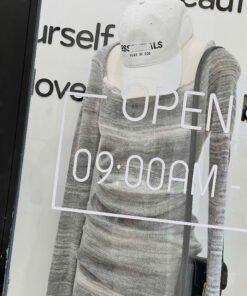 Alternative view of ĐẦM DỆT KIM XÁM Y2K