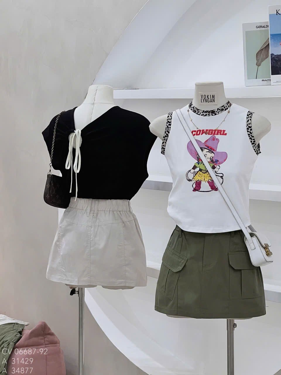 CHÂN VÁY KAKI TÚI HỘP NGẮN - Hình ảnh 6