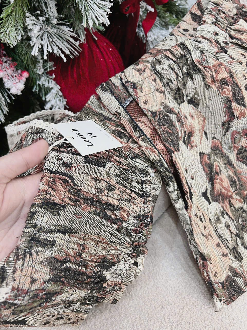 SET DẠ CON CHÓ BÈO VIỀN LOUIS.H - Hình ảnh 3