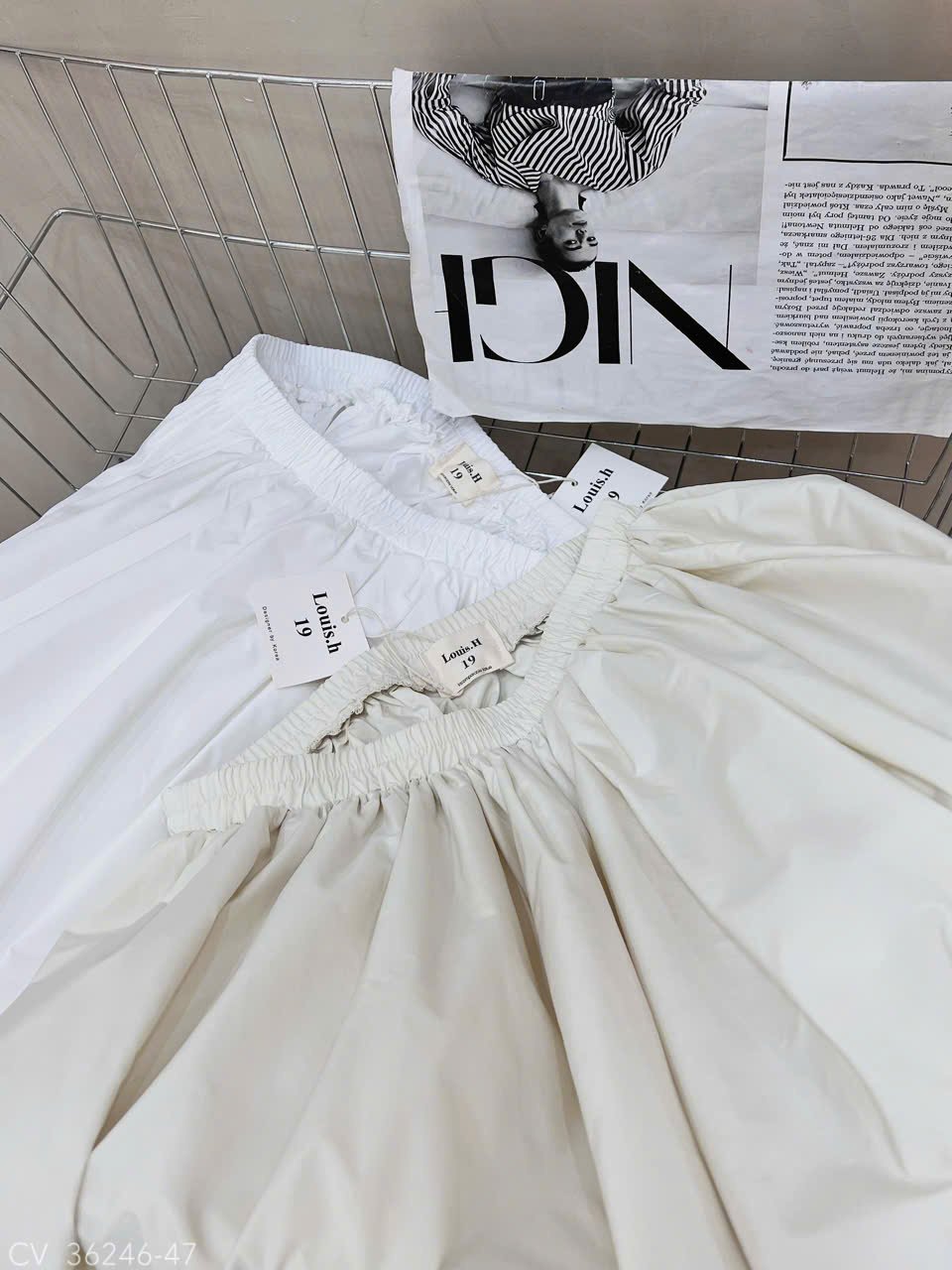 CHÂN VÁY DÙ 7 TẤC LOUIS.H