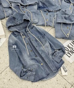 ÁO KHOÁC NÓN PHỐI SỌC NEW