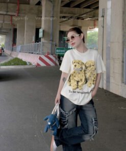 QUẦN JEAN SUÔNG TÚI HỘP RÁCH