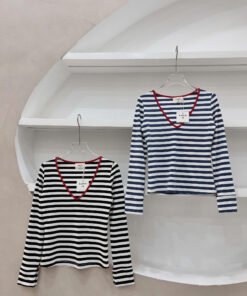 ÁO TD SỌC VIỀN ĐỎ LOUIS.H