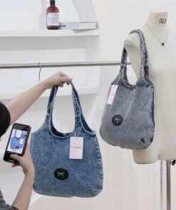 Alternative view of TÚI DENIM NƠ DA