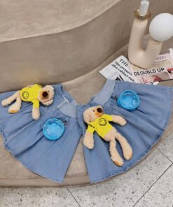 CHÂN VÁY JEAN MÓC KHÓA TÚI