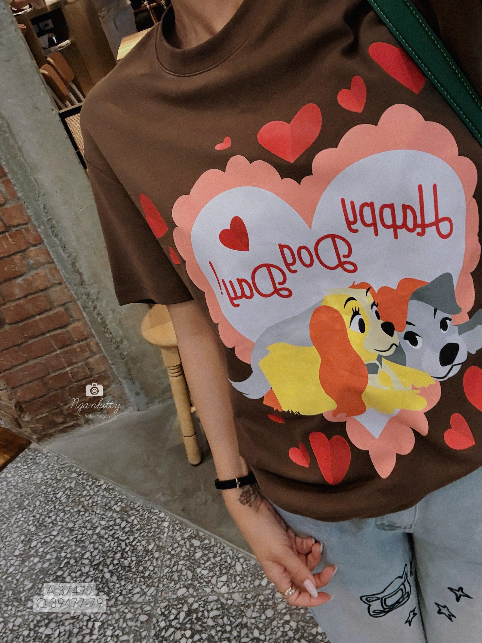 ÁO NÂU CHÓ LOVE LOUIS.H - Hình ảnh 5