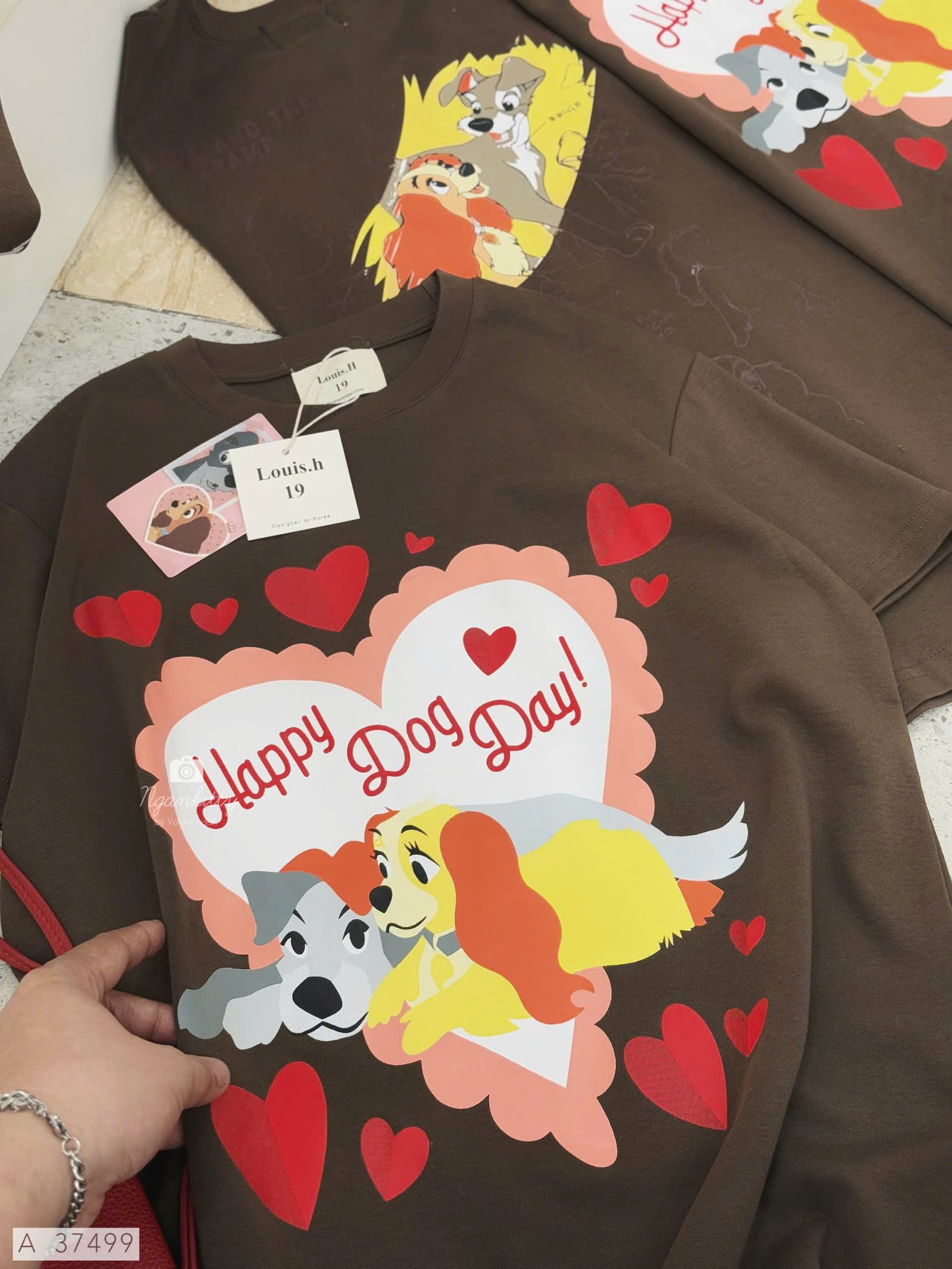 ÁO NÂU CHÓ LOVE LOUIS.H - Hình ảnh 7