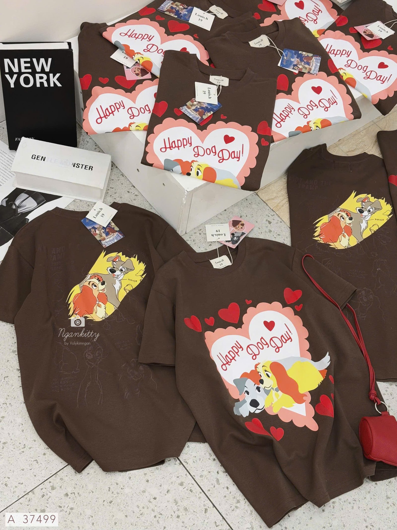 ÁO NÂU CHÓ LOVE LOUIS.H - Hình ảnh 4